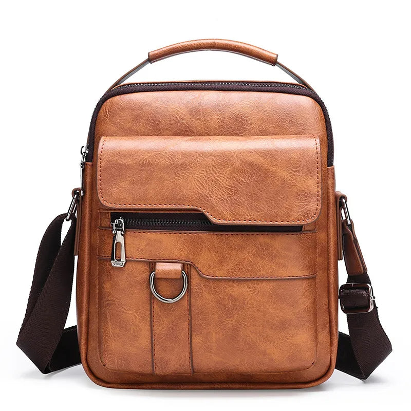 Bolsa Transversal Masculina Vintage