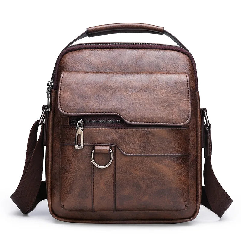 Bolsa Transversal Masculina Vintage