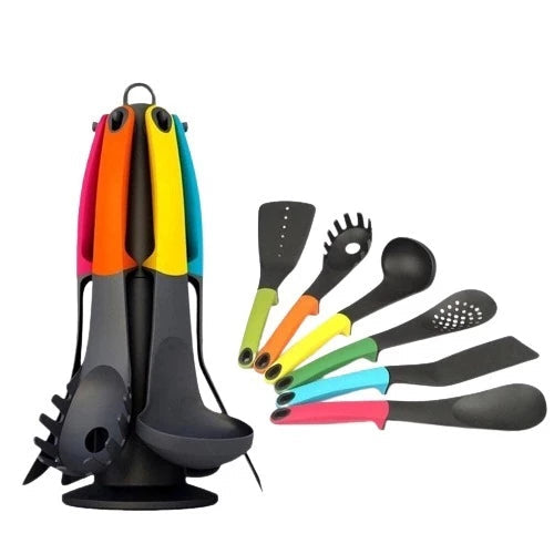 Conjunto de Utensílios de Cozinha - 7 Peças